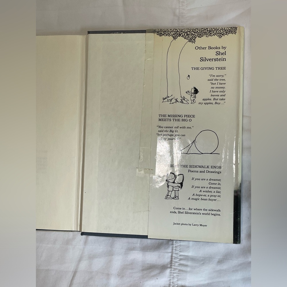 A Light In The Attic Shel Silverstein Book Pre Owned 1981 Poems And Drawings 📖 - Picture 8 of 9